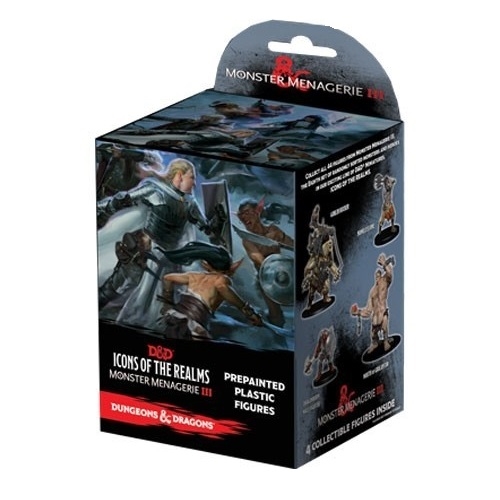 DnD - Monster Menagerie III Booster Brick - Icons of the Realms DnD Figurer